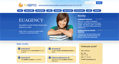 Desktop Screenshot of matematika.euagency.cz
